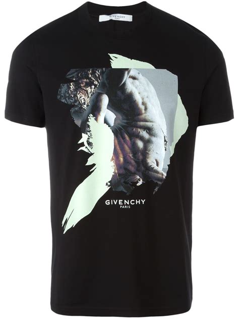 givenchy men abstract ptinted tshirt|Givenchy paris tees.